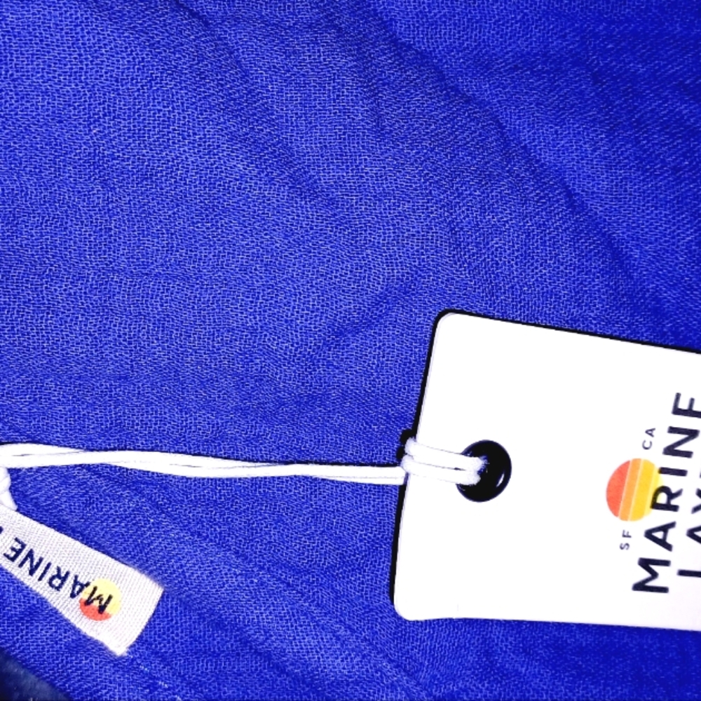 Marine Layer Blue Garment